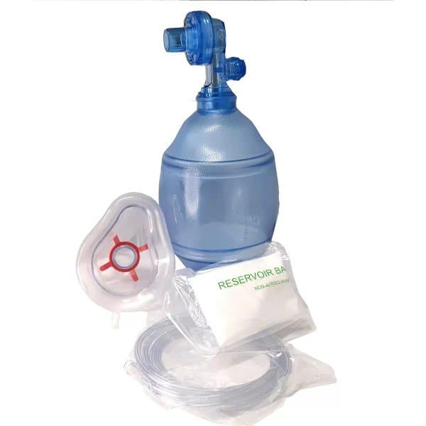 Resucitador Manual Ambu BVM con Reservorio Euromix ADULTO Y PEDIATRICO thumbnail 2