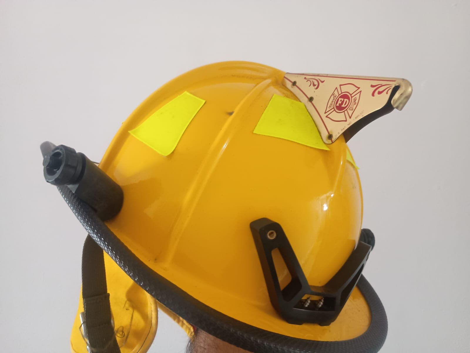 Casco Americano MSA 1010 amarillo