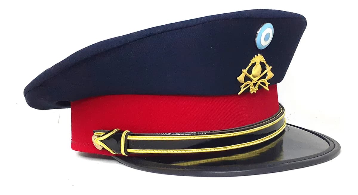Gorra de Gala para Bomberos Suboficial Subalternos
