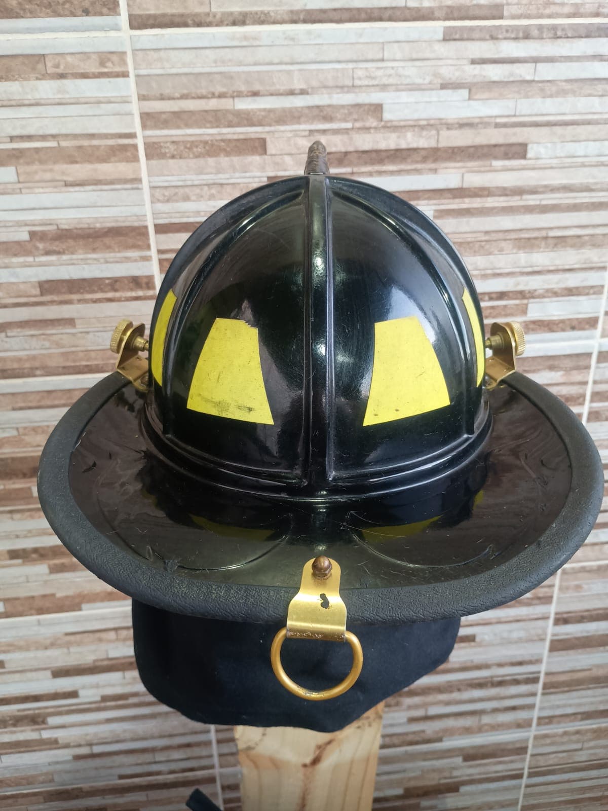 Casco americano Lion negro thumbnail 2