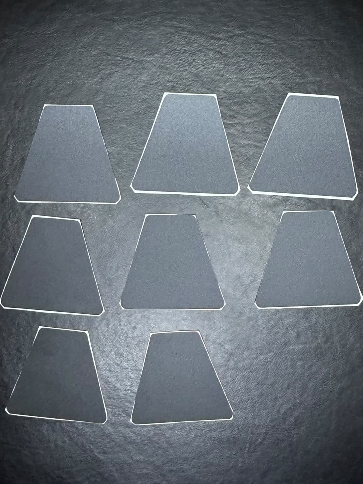 Reflectivos para casco americano v3 negro thumbnail 2